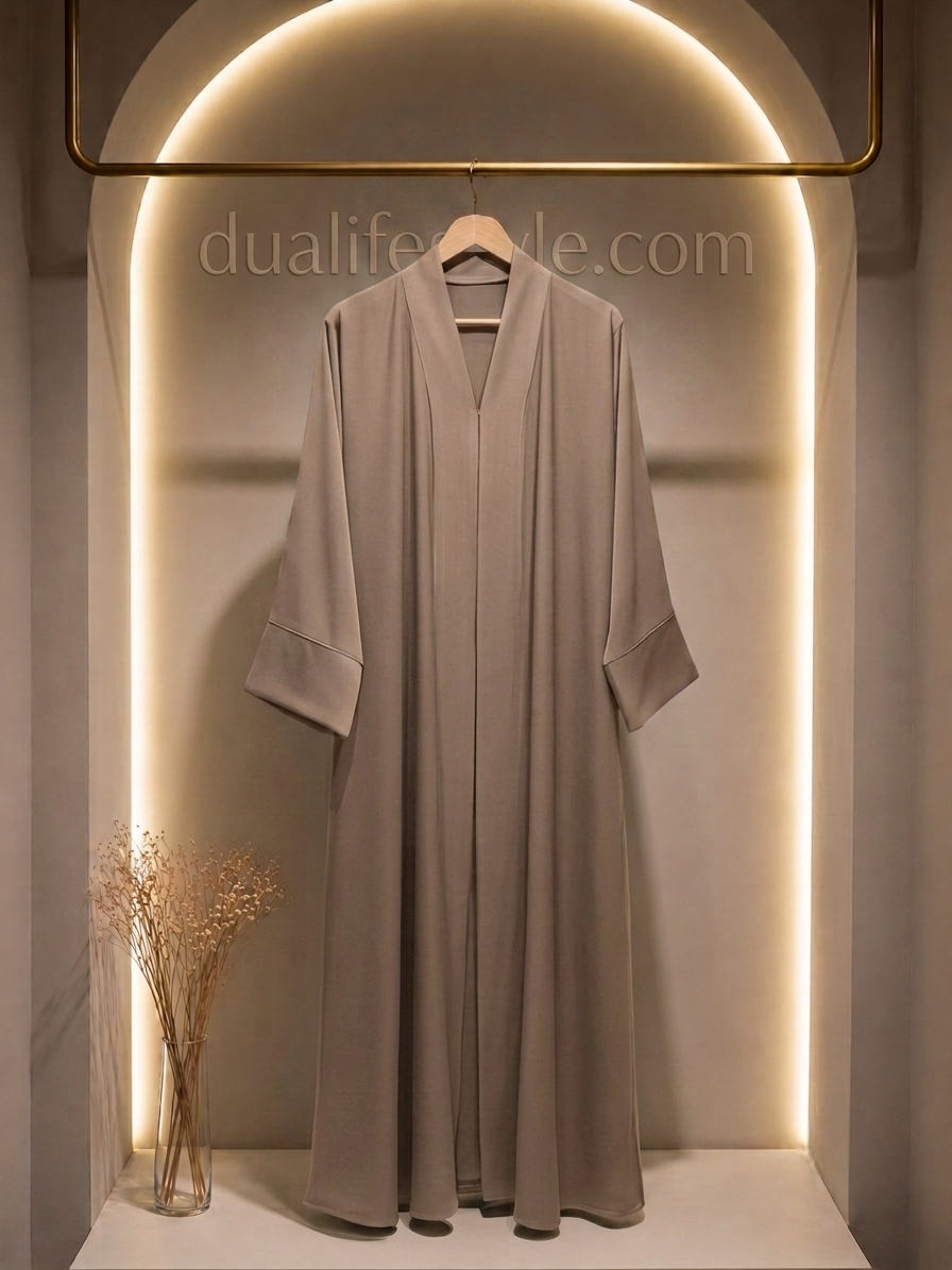 Premium Zafran fabric known for its effortless flow.(Beige)