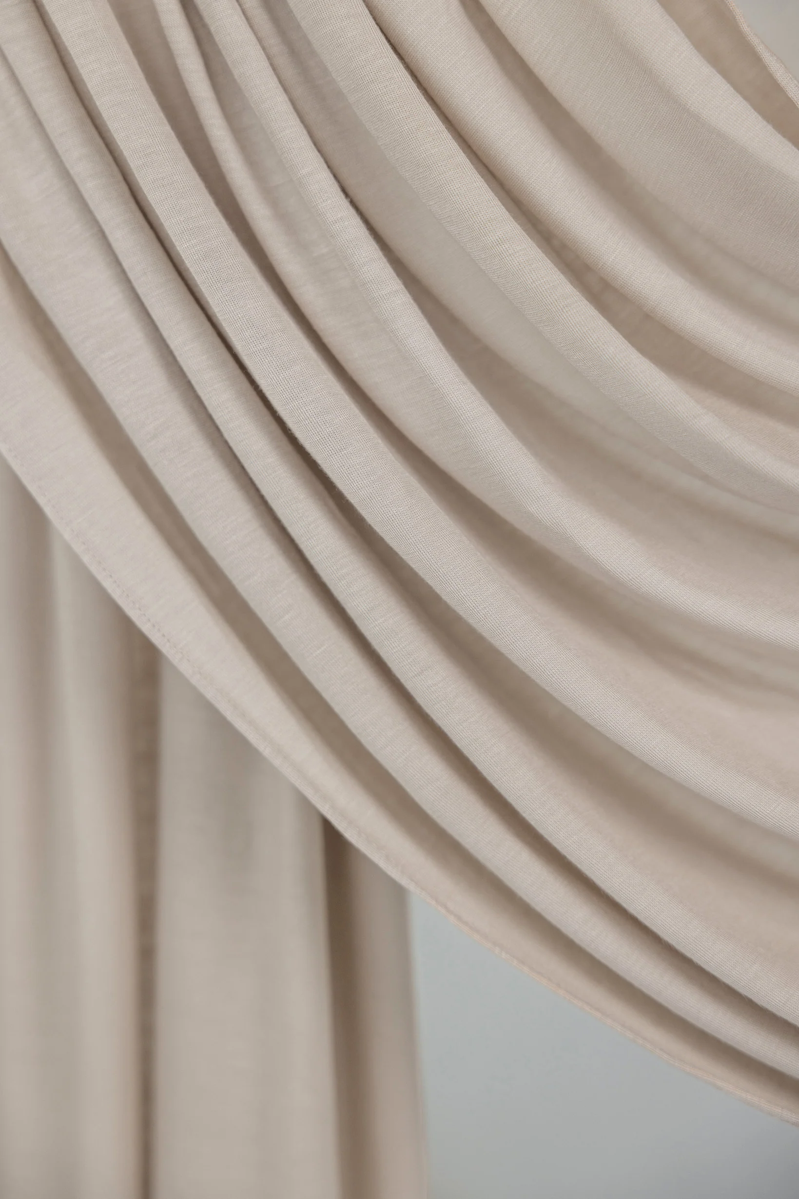 The Signature Jersey Drape (Cream)