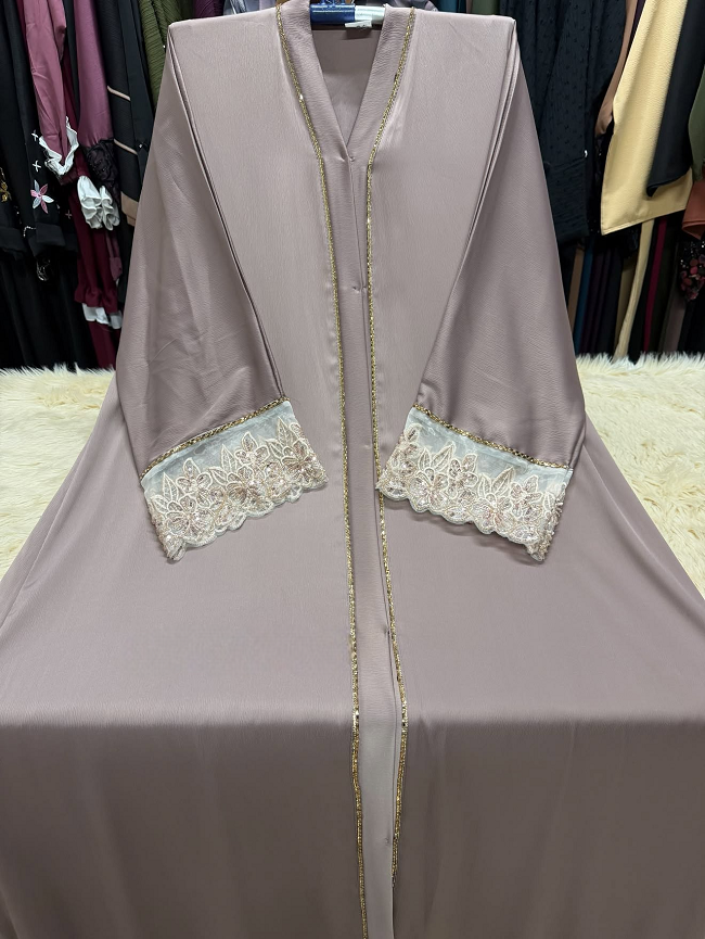 Zafran Beige Abaya